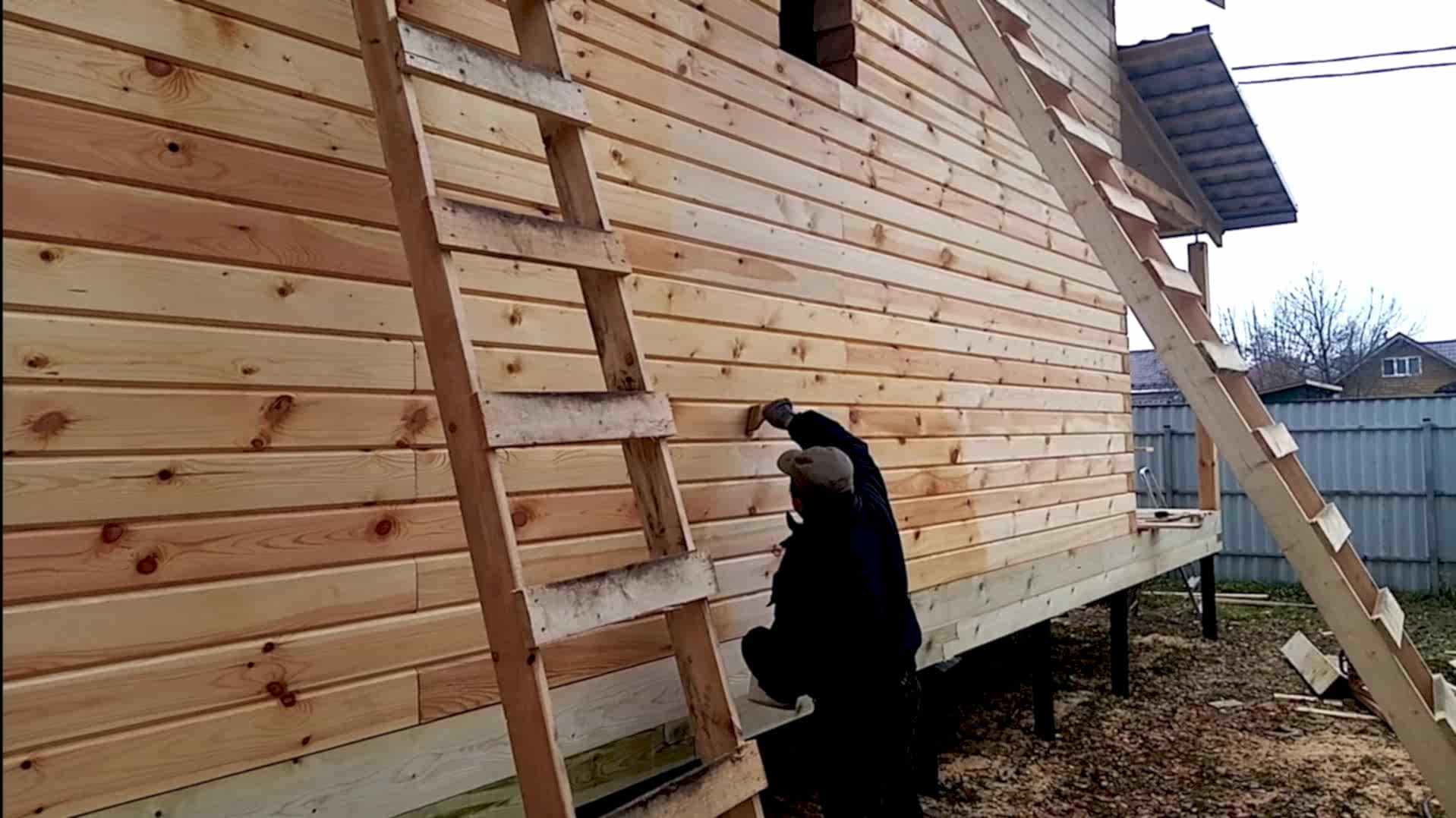 Консервация фасада