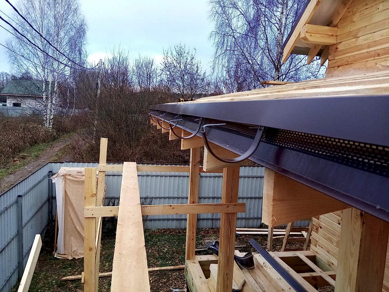 Монтаж длинных  крюков